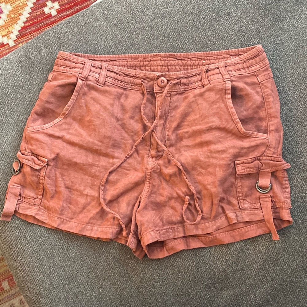 2/$25! Tropical Burnt Orange American Eagle Shorts